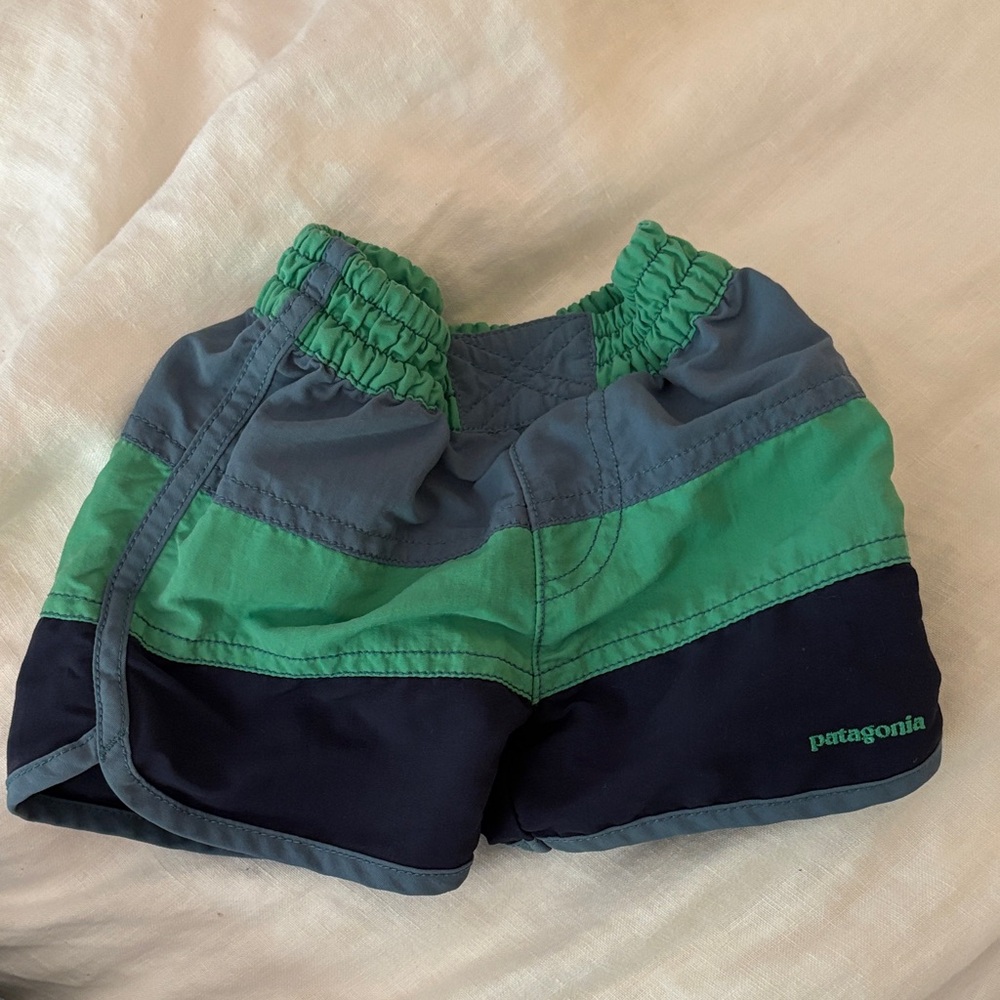 Patagonia Baby Bathing Suit - Teal and Navy